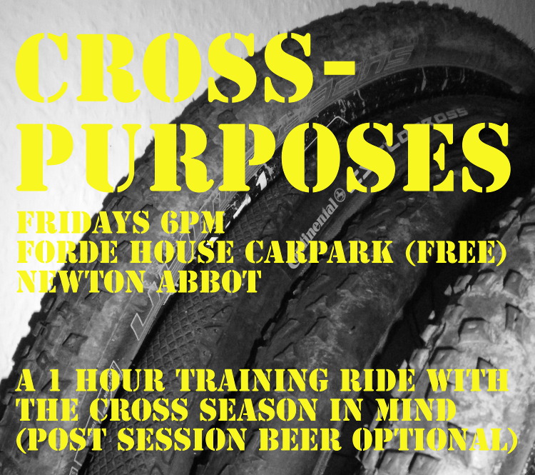 Cross puposes training ride