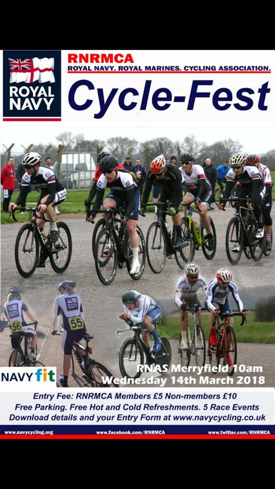 RNRMCA – Cycling Festival – Weds 14th March