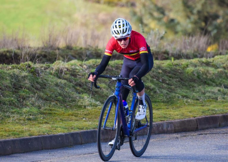 Race Report – Tris Davies 3rd at the Velopark