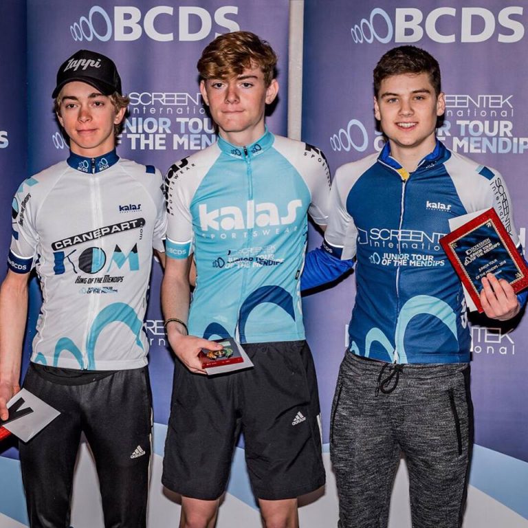 Junior Tour of The Mendips – Louie takes the Points Jersey