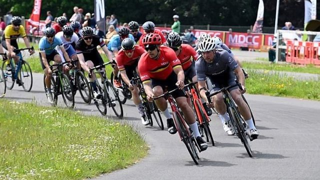 Georgie Savva on his way to winning Torbay Grand Prix - Credit: MD Cycling Club